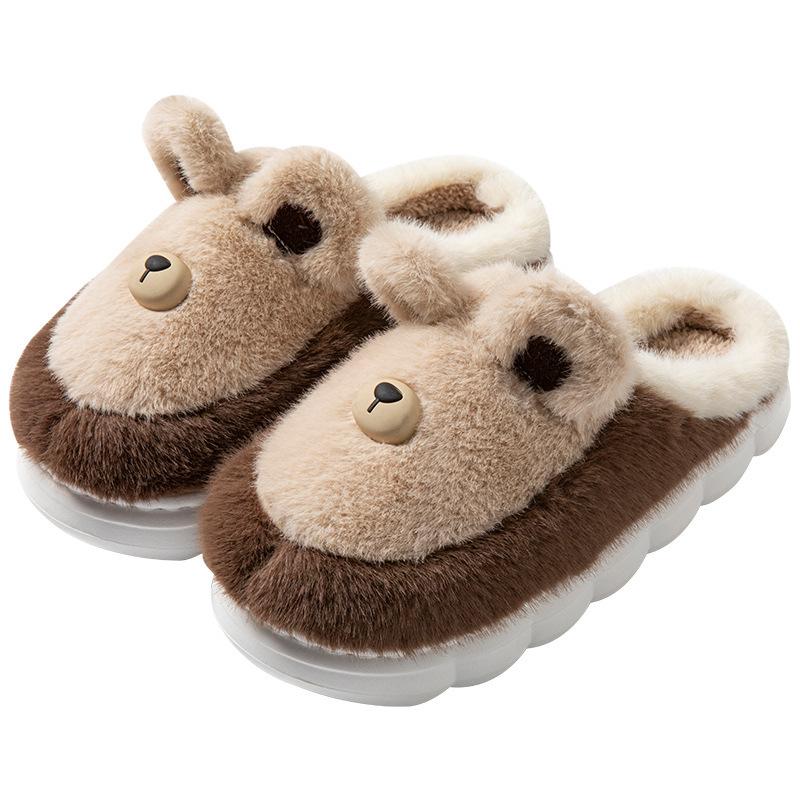 Autumn and winter cotton slippers cotton slippers home indoor floor soft slippers warm cotton slippers winter