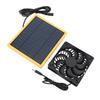 Kit pannello solare ventola 20W impermeabile per piccoli pollai esterni serre capannoni case per animali domestici