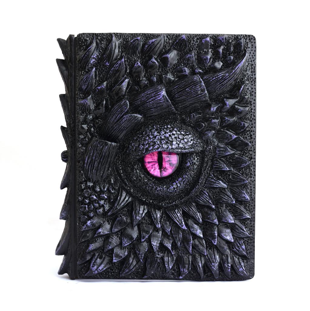 Dragon Eye A5 Binder - 3D Relief Magic Card Album for K-pop Photocard Collections, Refillable 3-Inch Idol Card Organizer