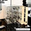 Transparent Acrylic Jewelry Storage Box: Dustproof, Anti-Oxidation Display for Earrings, Studs, Necklaces, and Bracelets.