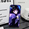 Kawaii Sailor S-Saturn Anime Sailor M-moon Phone Case Silicone Soft For IPhone 17 Air 16 15 14 13 12 11 Plus Pro Max Plus