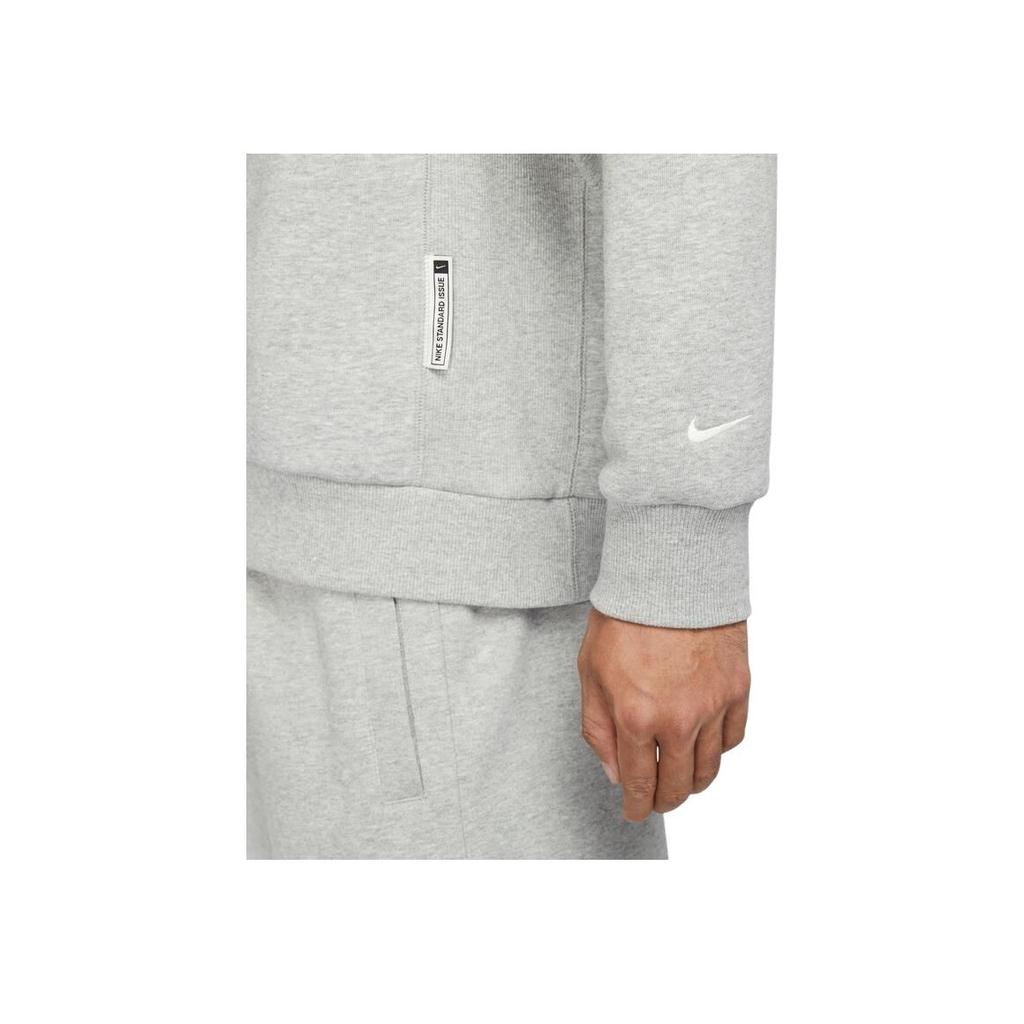 Nike Standard Issue Dri-Fit Quick-Dry Basketball Crewneck Sweatshirt Men Sweatshirt Gray FZ0221063