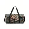 Cartoon Flower Pattern Large Capacity Luggage Bag  For Boy And Girls Best Gifts 2D Cartoon Travel Duffels Hand Bag For Children