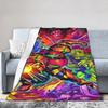 Metroids Hero Game Blankets Flannel Vintage Breathable Throw Blanket for Bed Sofa Winter