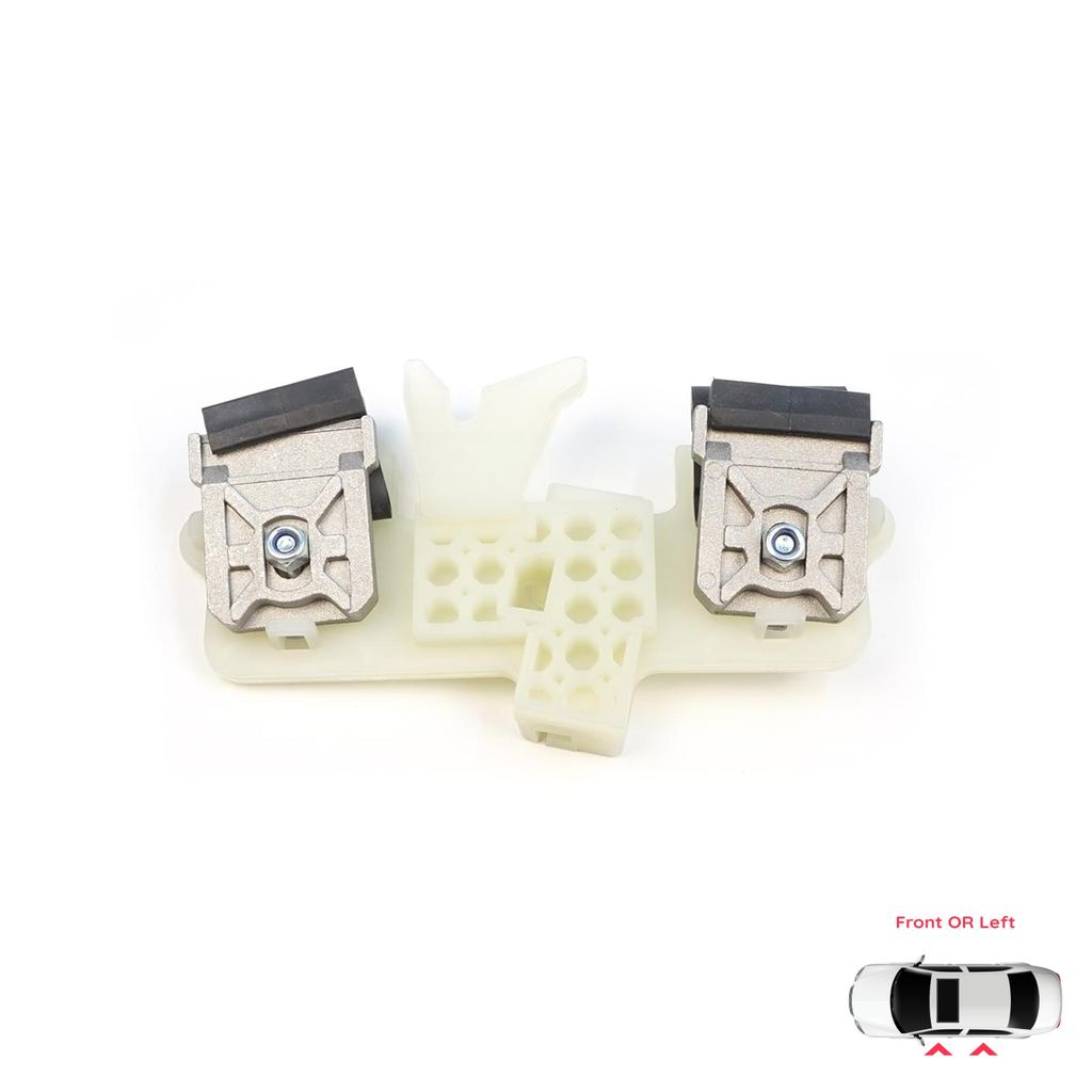 V1BWR1178 Window Regulator Repair Clips Left Door for Ford Fiesta MK6 CB1 CCN JA8 JR8 2008-2017 4/5 Door 1573811 1568451