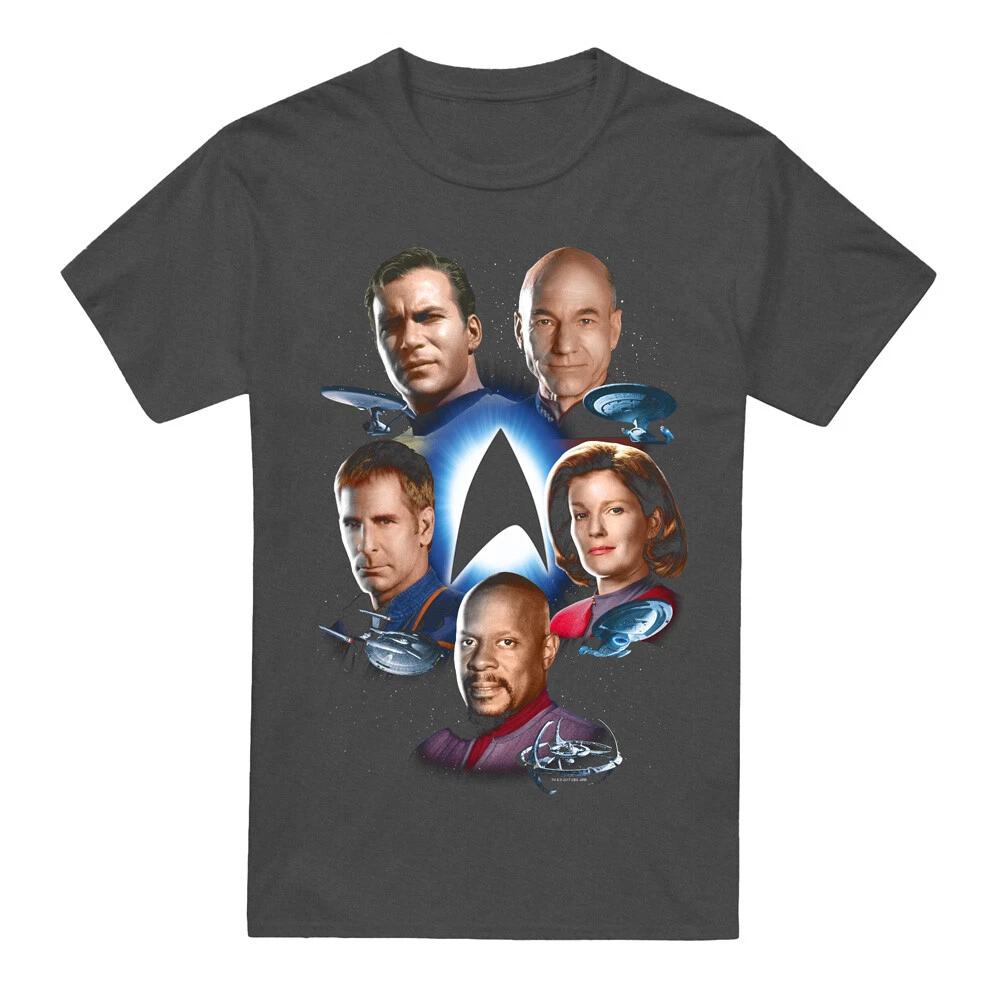 Star Trek Starfleets Finest T-Shirt S-3XL, Charcoal 3XL