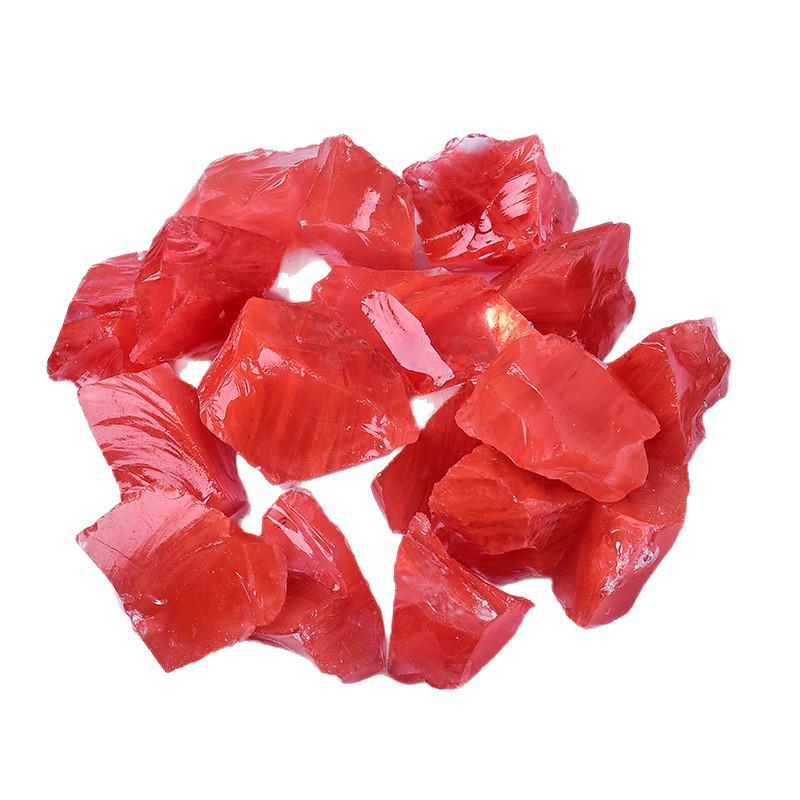 Natural Raw Stone Incense & Landscaping Crystals: White, Yellow, Purple Crystal Diffuser Stones