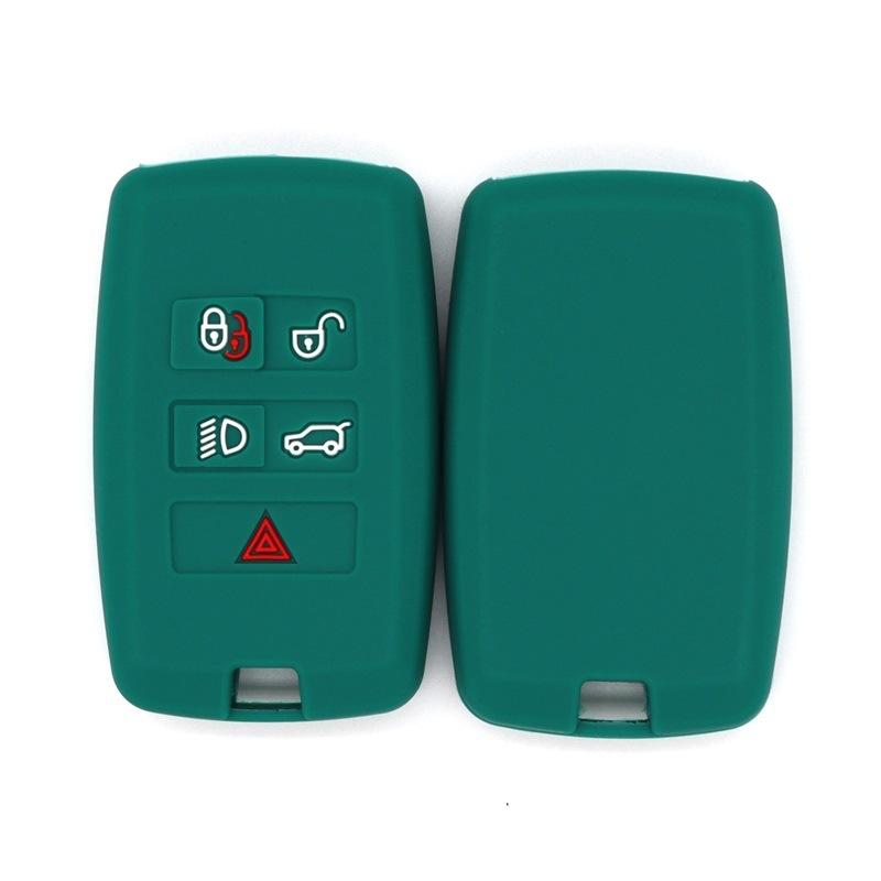 Чехол-ключ для Land Rover Range Rover Sport Land Rover Discovery 4 Range Rover Evoque Jaguar XF XK No.1 Green