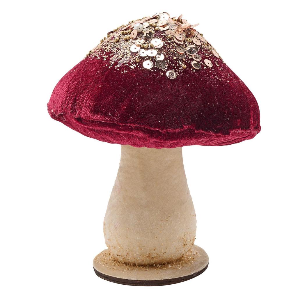 Rød fløyelsopp 15cm