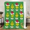 Christmas Gift Comedy Movie How the Grinch Stole Christmas blanket home warming, four season bed decoration sofa cover flannel throwing blanket K22