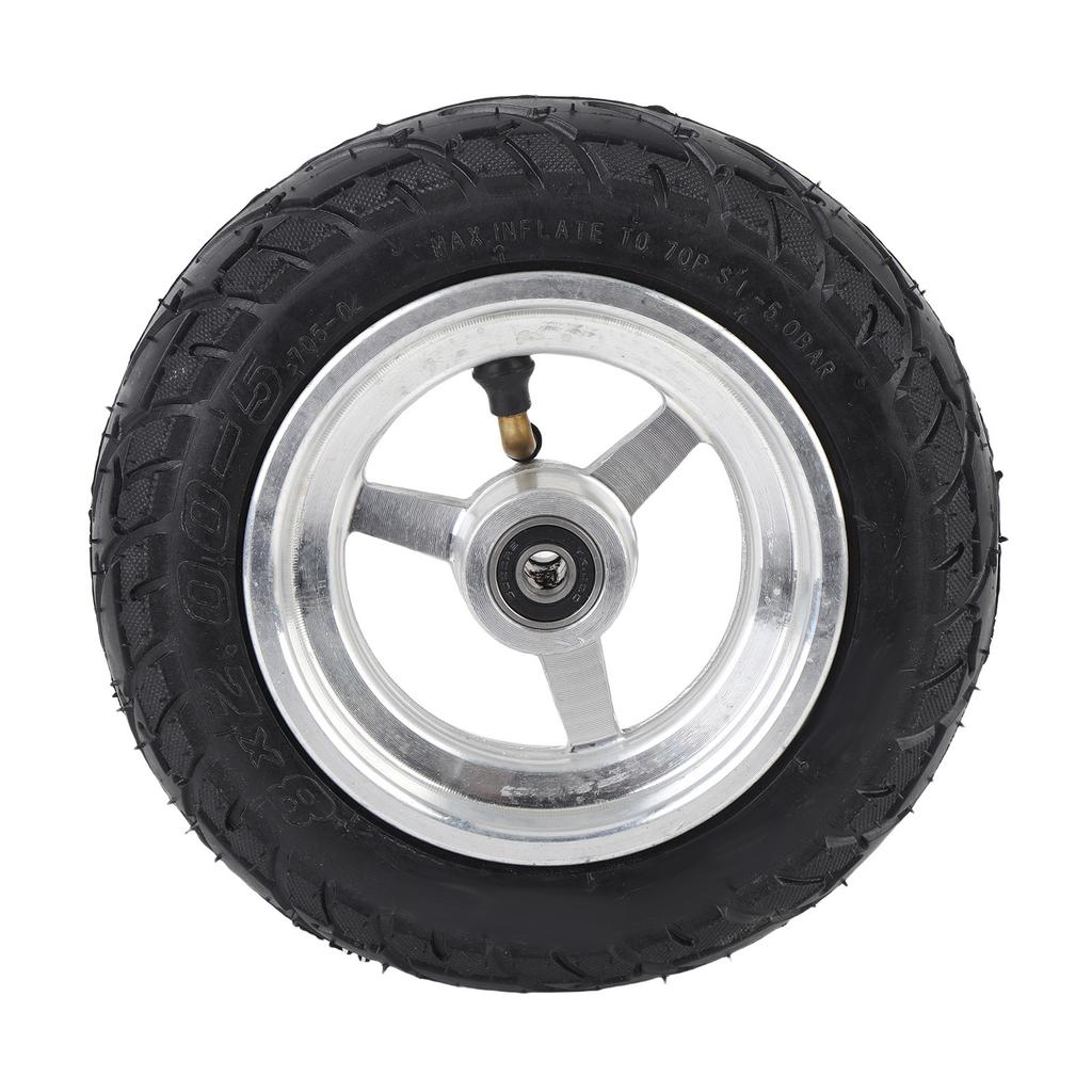 Opona bezdętkowa 8x2.00-5 z piastą łożyskową 10MM Gumowo-aluminiowa 8-calowa opona zamienna do hulajnogi elektrycznej Mini Bike C3 S3 S2