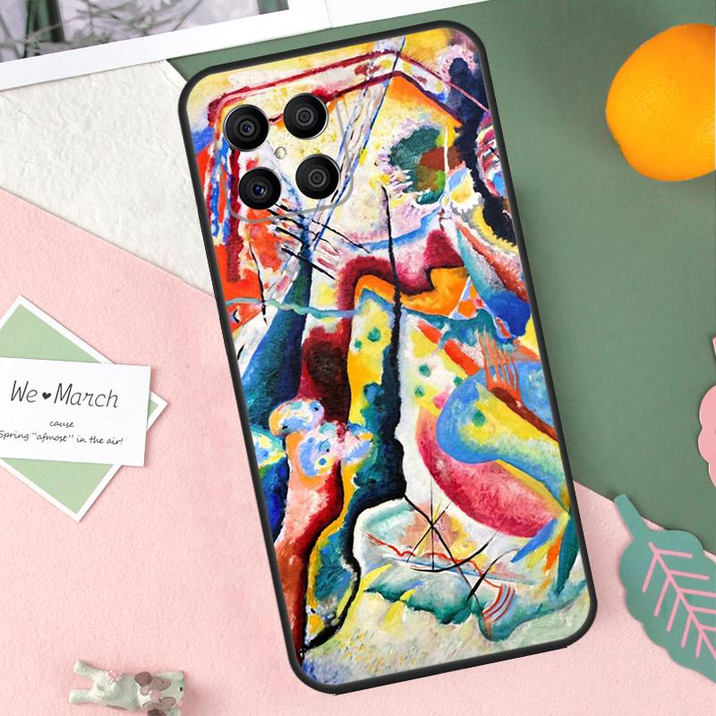 Wassily Kandinsky Abstract Artistic Case For Honor 90 50 70 Lite X9b X9a X8b X8a X8 X9 X9c Honor 200 Pro Magic 7 5 6 Lite Cover