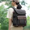 Retro Backpack Upper And Lower Sub-Warehouses Large-Capacity Anti-Splashing Professional Camera Bag SLR Backpack