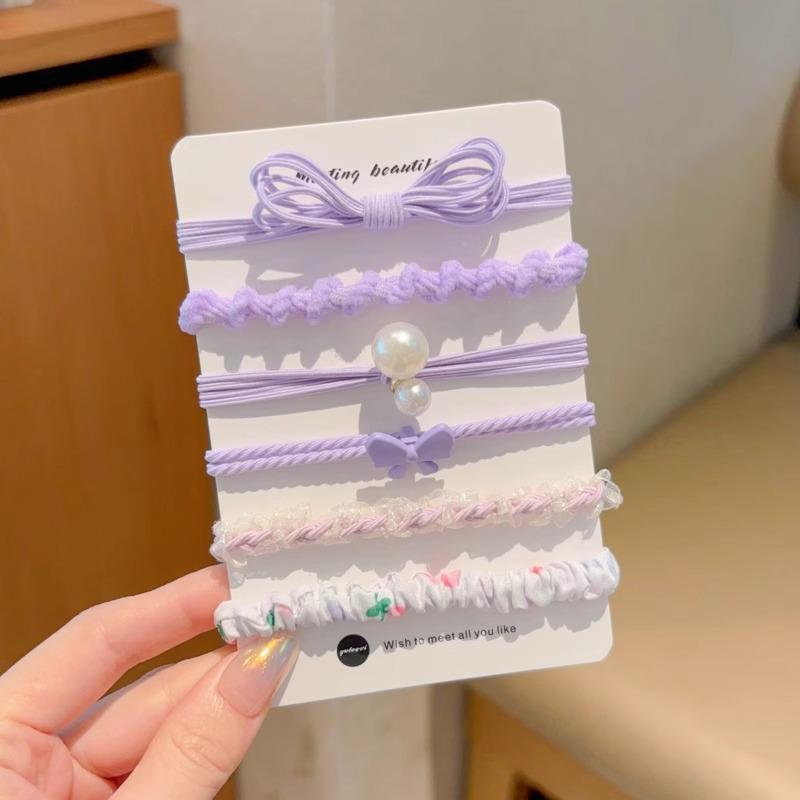 Elastic Women's Hair Ties 2025: Durable High-Elasticity Ponytail Bands