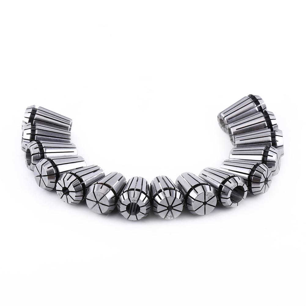 15Pcs ER20 Spring Collet Set for CNC Engraving Machine and Milling Lathe Tool 1‑13mm