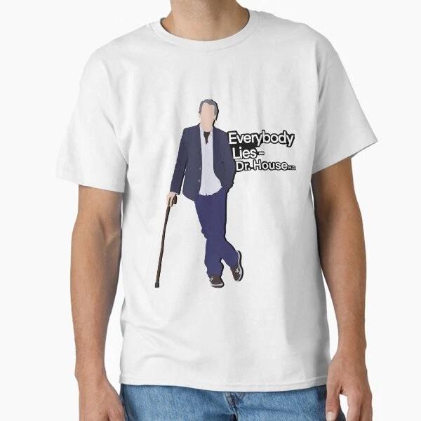 House Md Everybody Lies Classic Tshirt Made In Usaaus Tshirt S2xl S