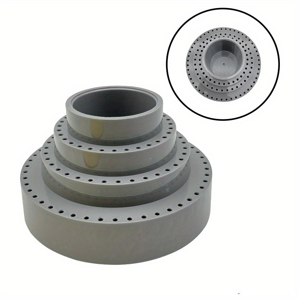 

1 шт. Профессиональный вращающийся круглый кейс для хранения сверл, вращающийся на 360° бокс, органайзер-подставка для насадок шлифовального инструмента, инструмент для изготовления ювелирных изделий своими руками серый