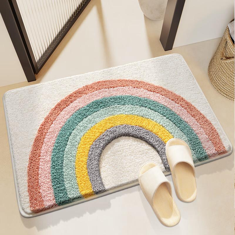 Dajiang Bathroom Mat, Toilet Entrance Non-Slip Absorbent Mat, 40x60cm