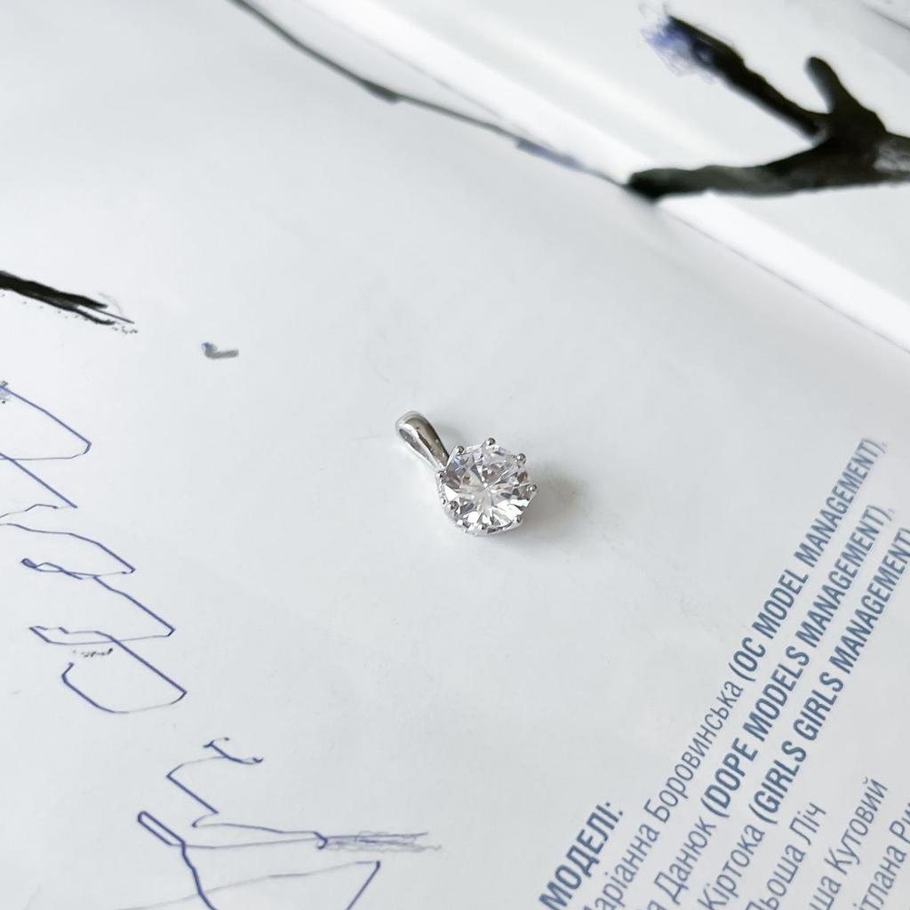 Silver Pendant with Cubic Zirkonia (2152156)