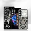 Cover for Samsung Galaxy A07 A13 A12 A14 A23 A42 A50 A51 A52 A53 A70 A71 A72 A21S A04 Note 20 9 8 10 Case Snow Leopard Animal