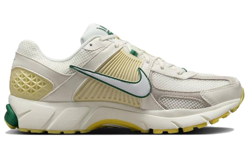Nike Zoom Vomero 5 Low Top Running Shoes Men's Beige Yellow Green FN8361-100