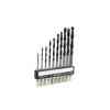 Takagi EARTH MAN High-Carbon Steel Drill Bits for Wood, Plywood, Plastic, Etc. (Set of 10)