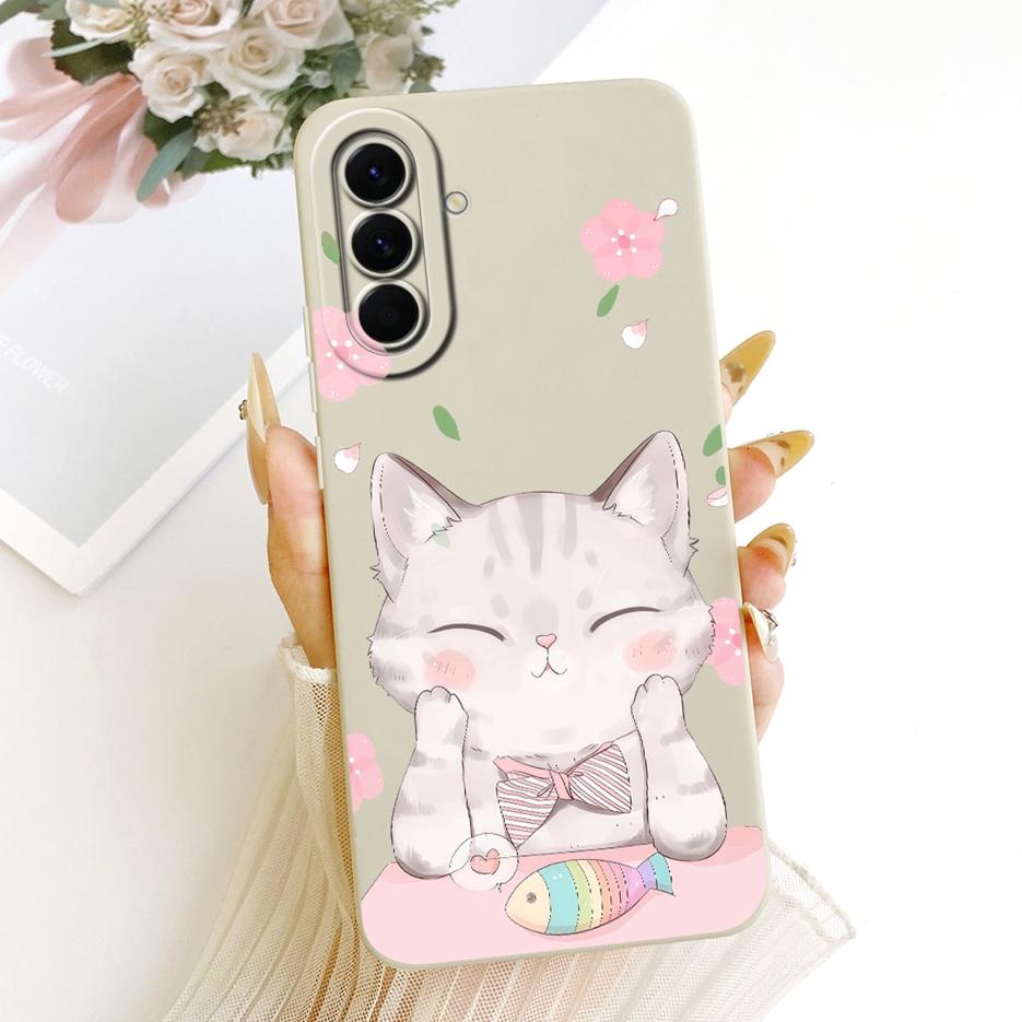 Per Samsung Galaxy A57 5G Custodia SM-A576B Cane Coniglio Cartone Animato Carino Cover Morbida Custodia per Telefono in TPU Per Samsung A57 A 57 GalaxyA57 5G Borse