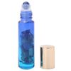 Glass Roller Bottle 10ml Capacity Essential Oil Roller Bottle Storage Container BottleLight Blue