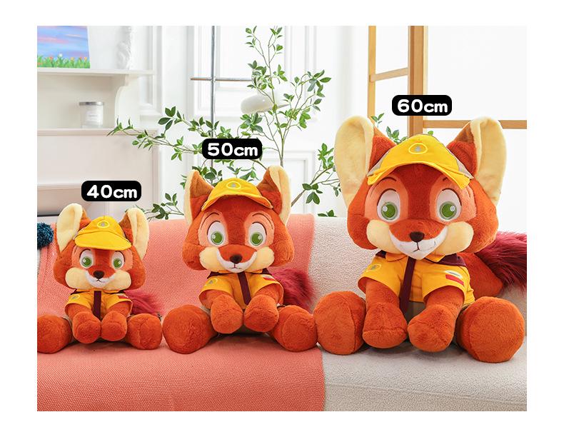 Zootopia Nick Fox & Judy Rabbit Plush Pillow Doll Set