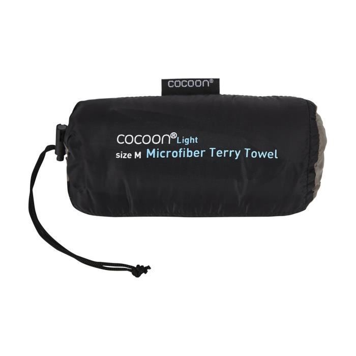 Cocoon serviette microfibre de randonnée - 90 x 50 cm - violet