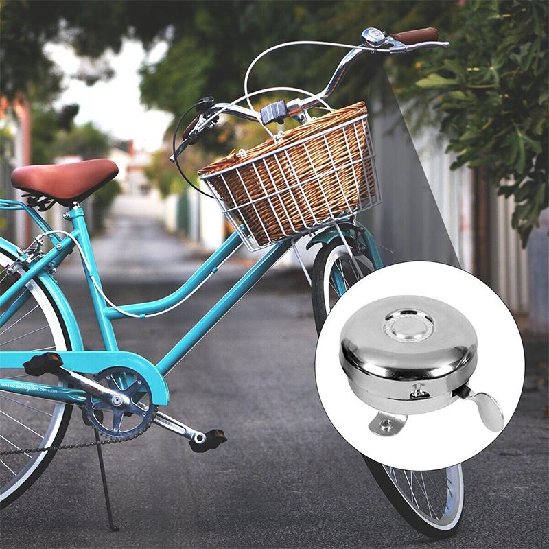 Classic Retro Metal Ring Bike Alarm Sound Bell Handlebar Cycling Bicycle