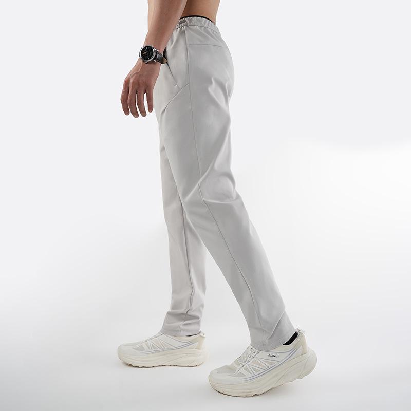 Di Jia Pánské Slim Fit Business Sportovní Kalhoty - Ležérní, S Manžetou, Trendy Outdoorové Oblečení