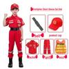 Kids' Firefighter Costume: Halloween Cosplay & Performance Set