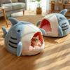 Warm Kitten Bed Soft Cat Dog Nest Cute Cat House Autumn Winter Pet Supplies