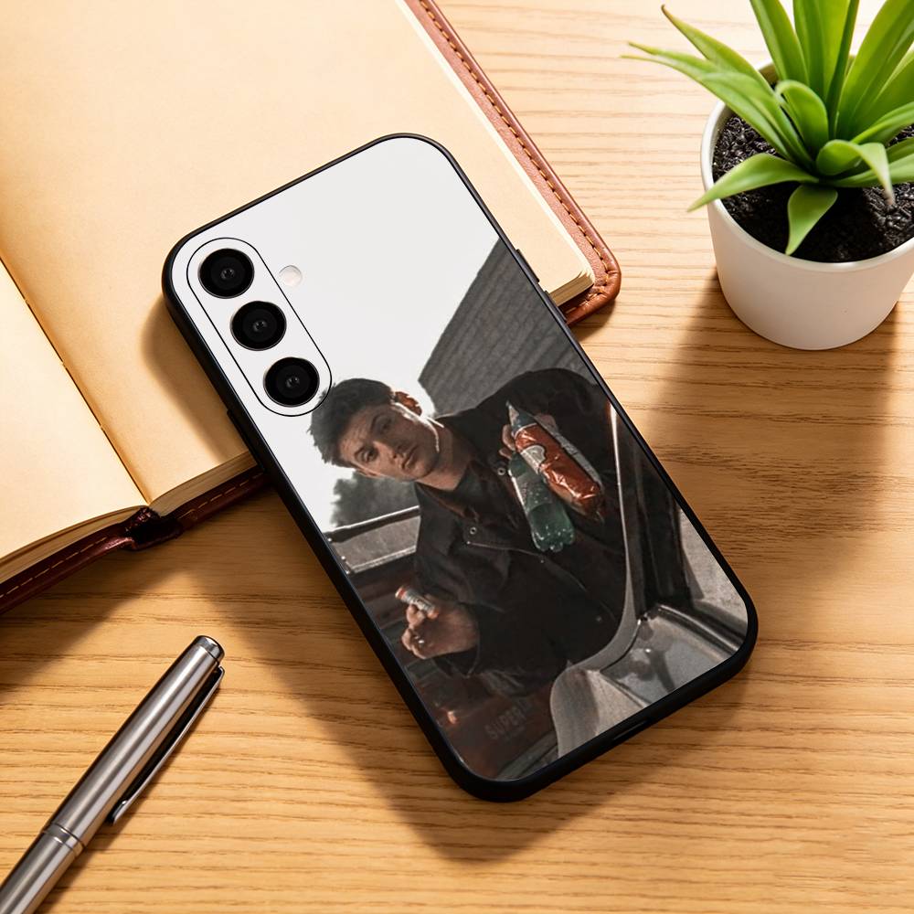 S-Supernaturals Dean Winchester   Phone Case Black Silicone Soft For Samsung Galaxy A73,A72,A71,A70,A53,A52,A51