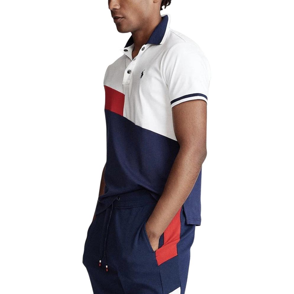 Polo Ralph Lauren SS24 Pony Logo Embroidered Patch Short Sleeve Polo Shirt Men Tops White 710794932-002