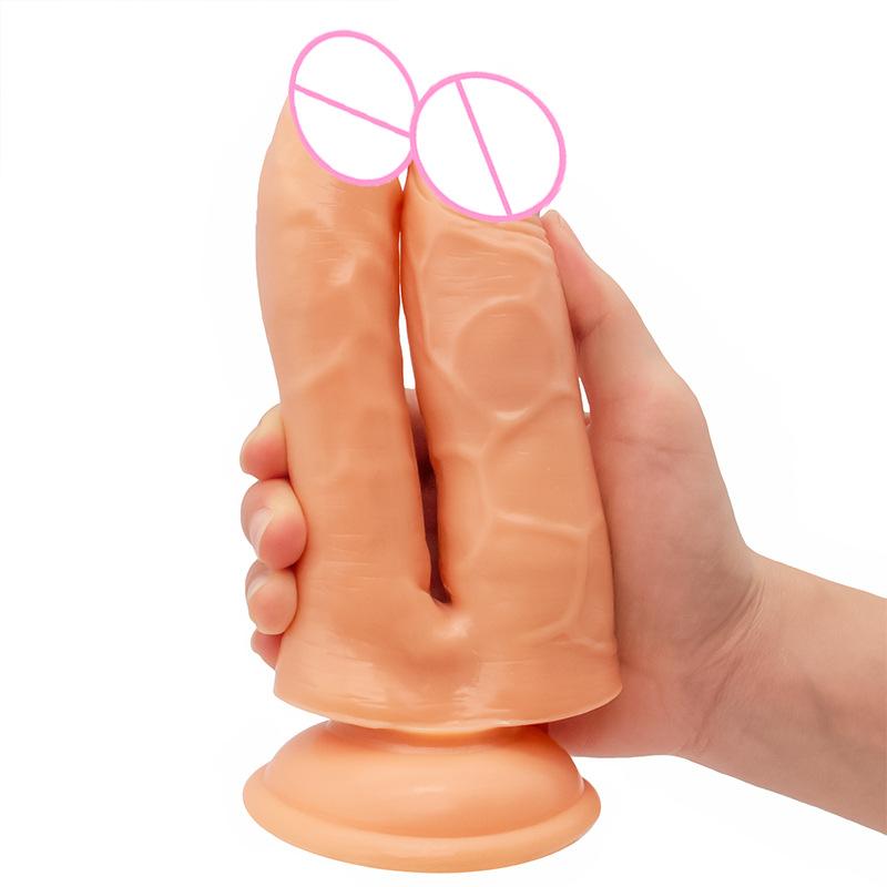 Size Double Head Dildo U-Shaped Small Dildo Female Masturbation Erotic Shaped Dildo