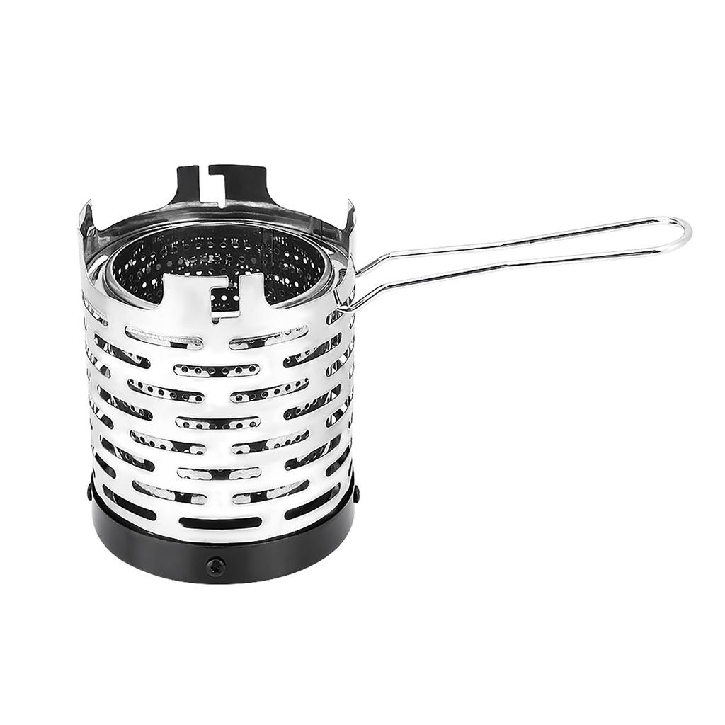 Portable Outdoor Folding Metal Hting Gas Stove Cover Camping Hiking Accessory