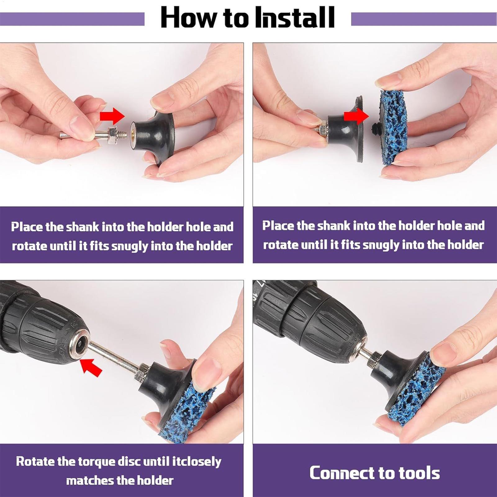

Angle Grinder Sanding Disc Coarse Cleaning Disc For Wood 50 Pieces Grinding Wheels For Concrete Metal Fabricators Woodworkers CHINA
