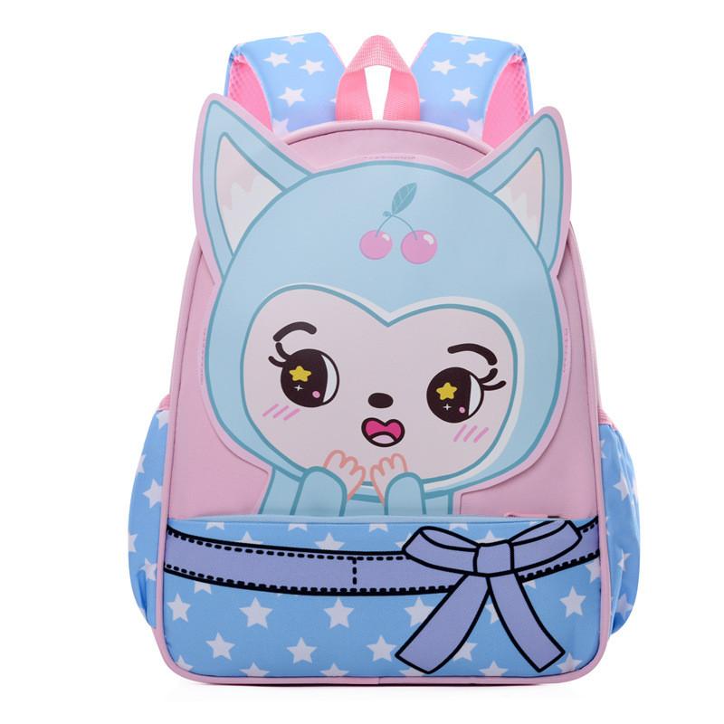

Dinosaur Childrens School Bag With Lightweight Design And Air Cushion Straps For Kindergarten LightPink