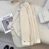 White blazer women's spring new casual temperament celebrity high-end fashion suit
