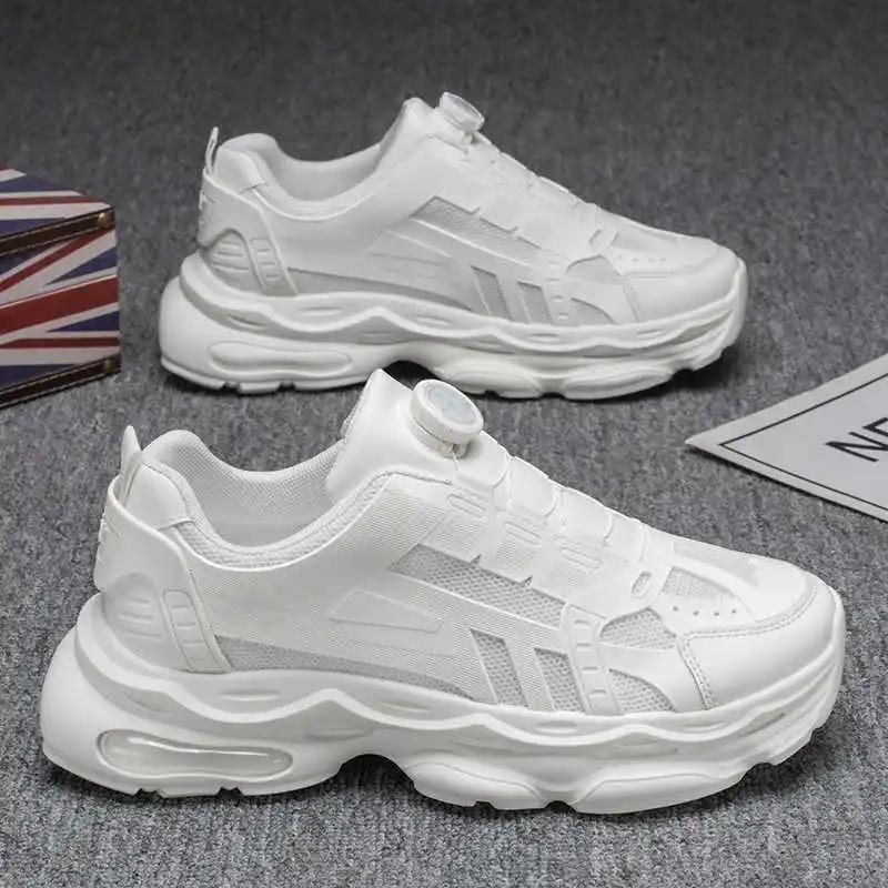 Ete Spring-autumn 37 Size Sneakers Casual Men's Sports Shoes Size 43 Gray The Most Sold Sapatos New Sho