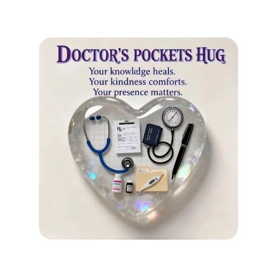 

Подарок-обнимашка в виде сердца для врача 2D Акриловое сердце Жетона поддержки с карточкой Подарки врачам в знак признательности для мужчин, женщин, медицинского персонала