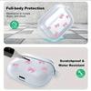 Pink Bow Pattern Earphone Protective Cover for AirPods Pro2/Pro3/Pro Anti Drop Earphone Cover for AirPods 4/3/1/2 Anti Shock