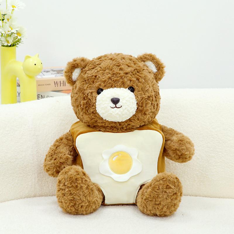 Bread Plush Bear Toy Animal Stuffed Doll Bedroom Decoration Kids Gifts Cute