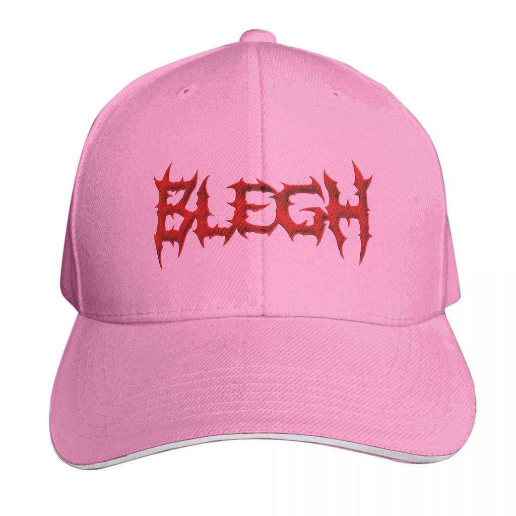 Blegh metalcore metal design red Baseball Cap winter hats for Unisex Funny hats Icon Fashion Beach Women Hats Unisexs