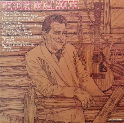 LP Record CAL SMITH - The Best Of Cal Smith MCA70 MCA Records US Folk Used