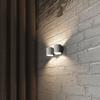 Orbis 2 grey wall lamp
