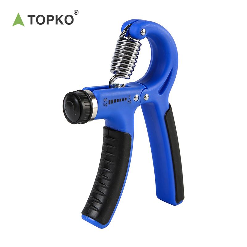 TOPKO in Stock Hand Grip Adjustable Gymnastics Metal Hand Grip темно-синий