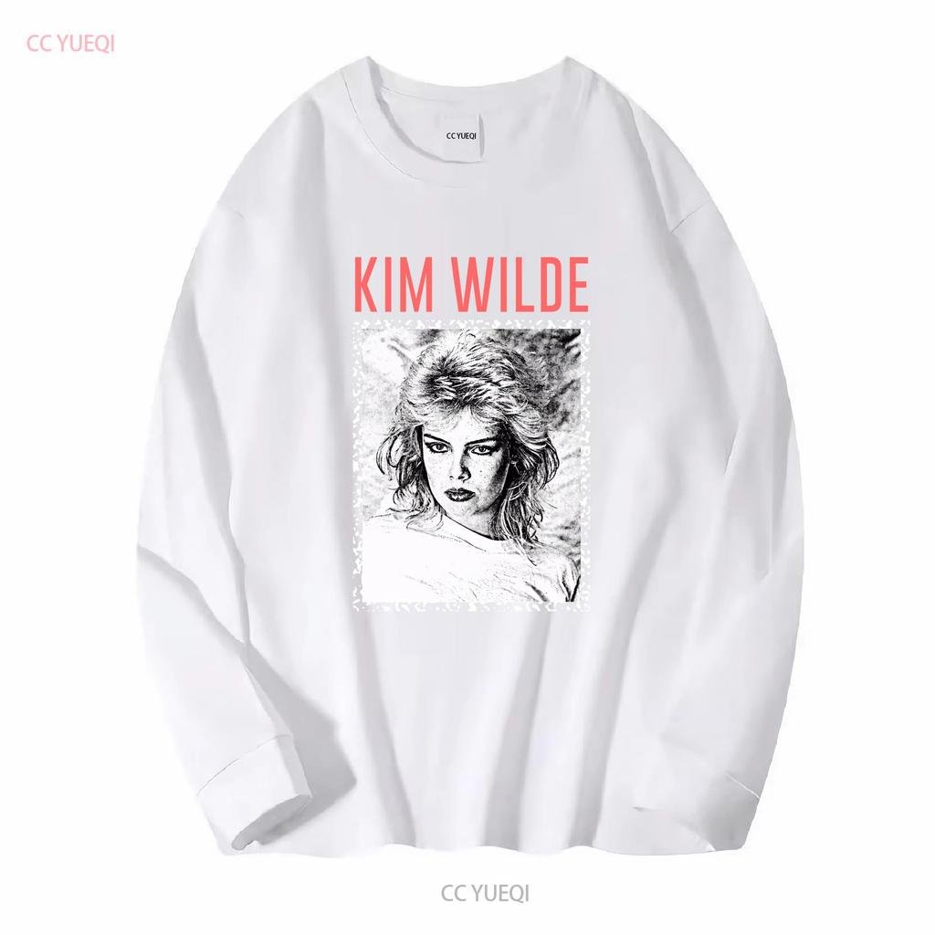 Heißes 80er Jahre Kim Wilde Für Fans S 234xl T-Shirt An1060 Vintage Gewaschen Vielseitig Bequem Leicht Designer Kleidung Atmungsaktiv